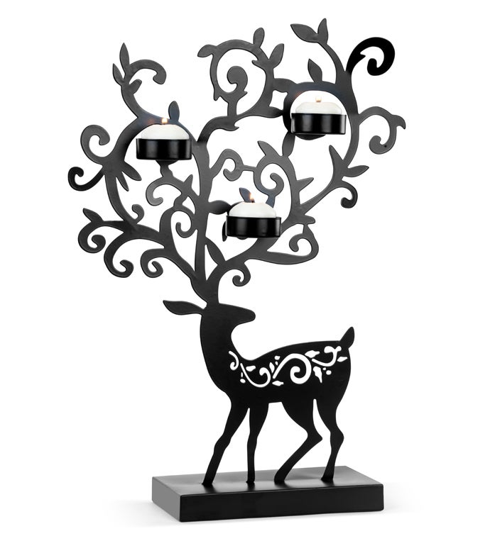 Deer with Antler T-Lite Holder