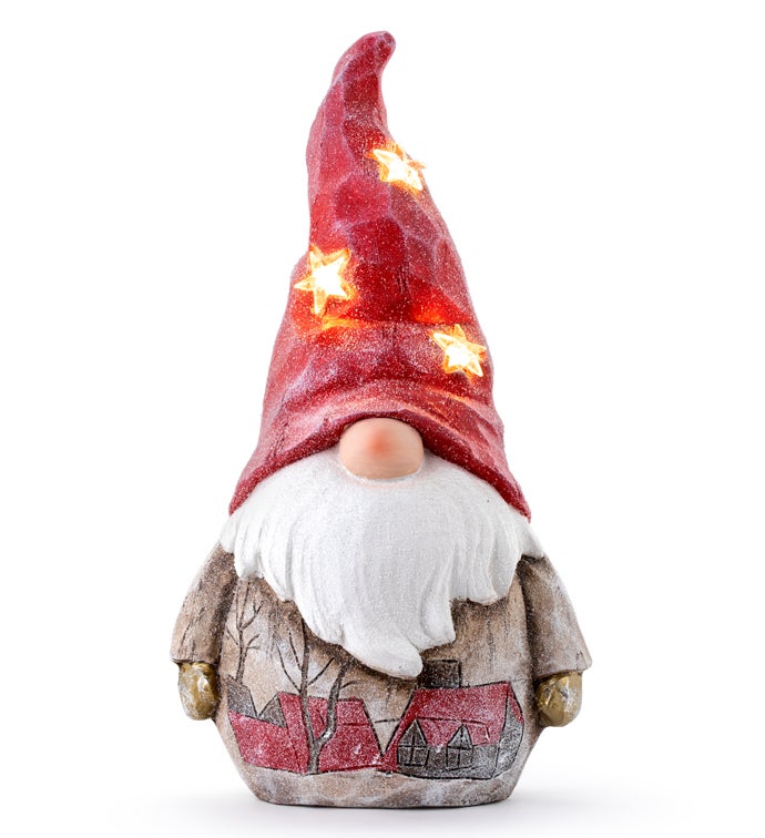 Led Santa with Star Hat