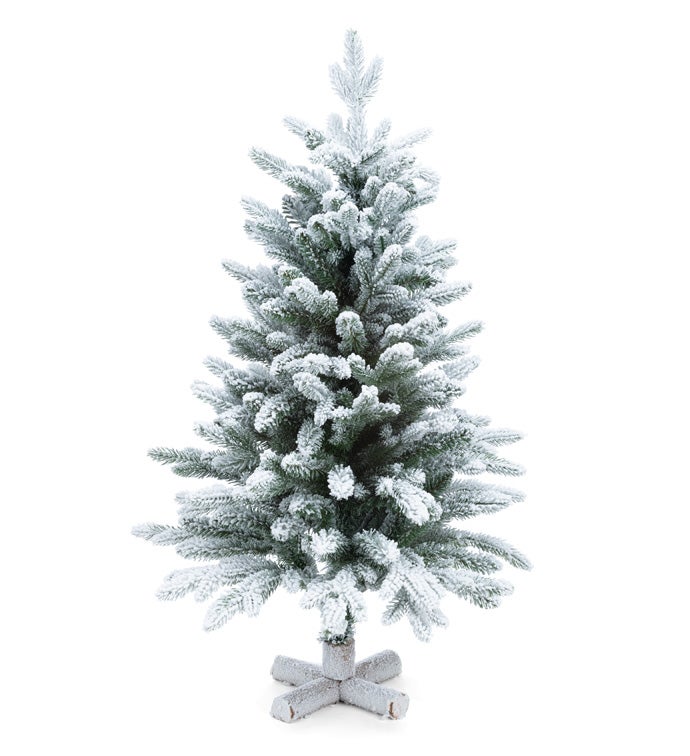 36" Frosted Pine Tree
