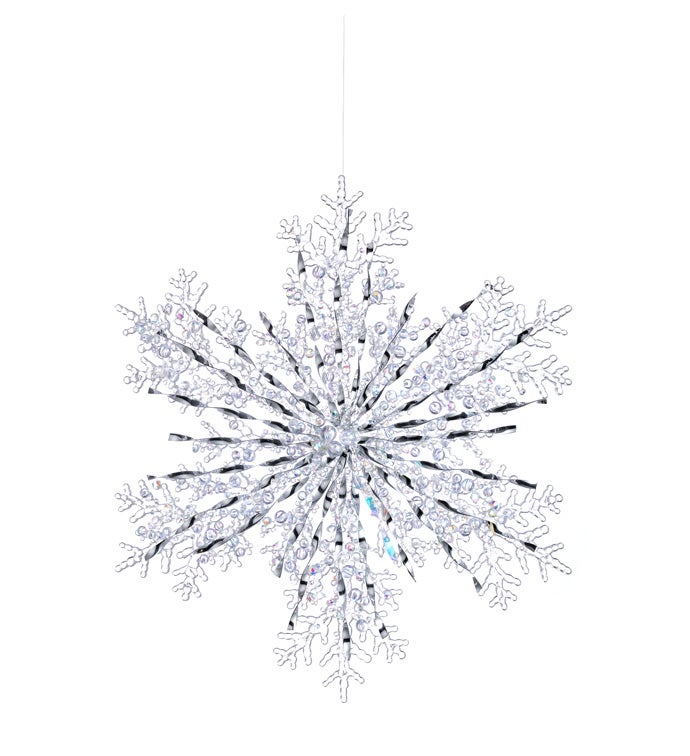 Crystal Snowflake Ornament