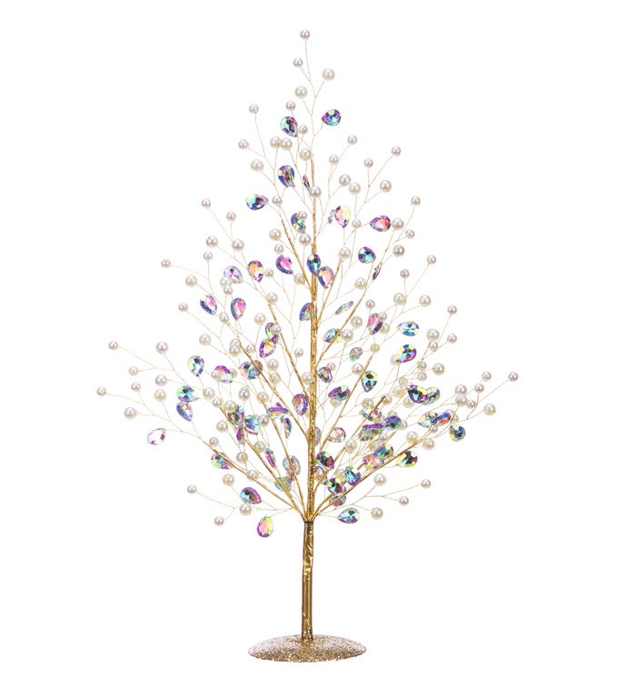 Pearl Berry Iridescent Bead Tree