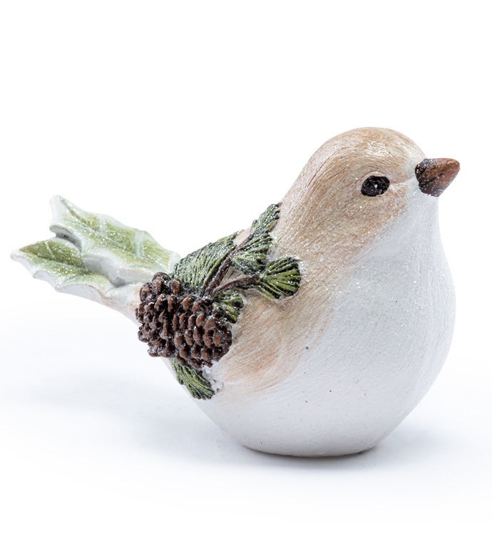 Sitting Pine Cone Bird