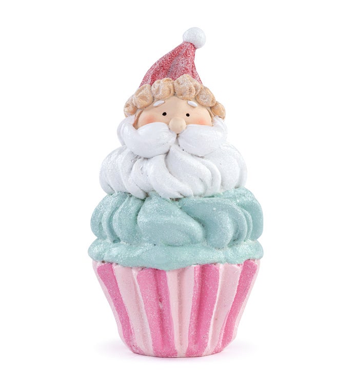 Cup Cake Santa