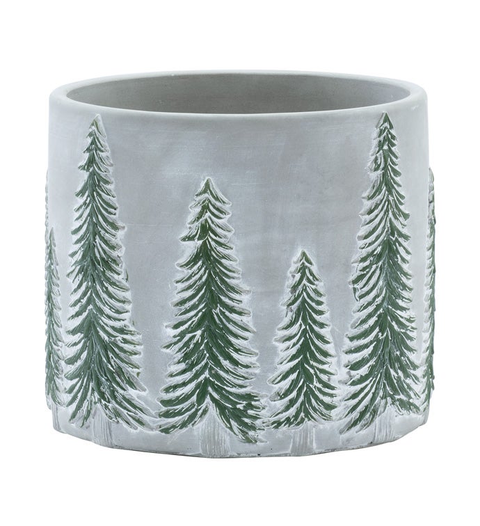 Large Pine Tree Forest Planter