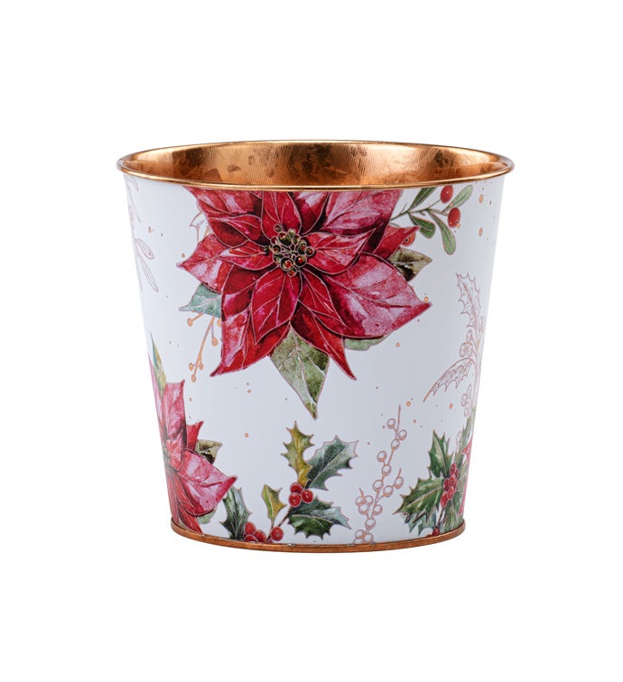 5" Poinsettia/Holly/Berry Pot Cover