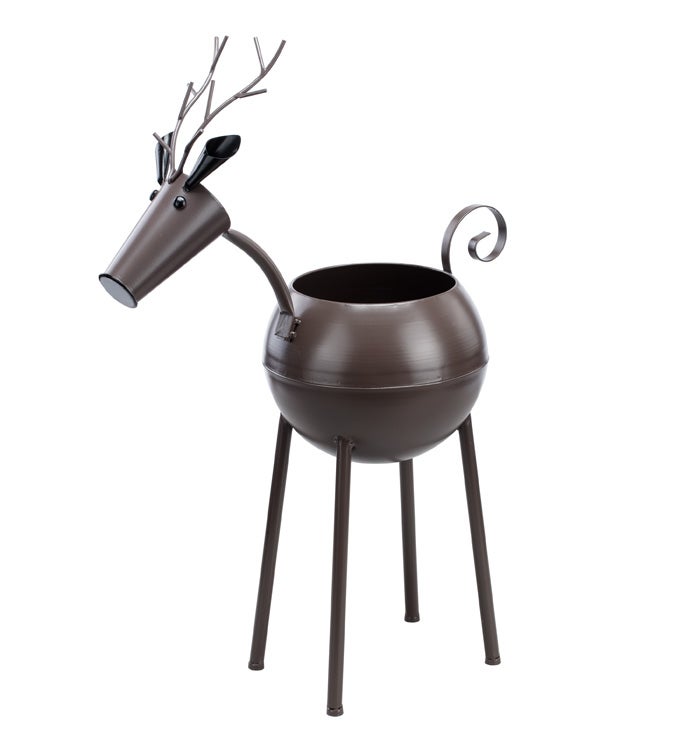 Large Reindeer Legs Planter