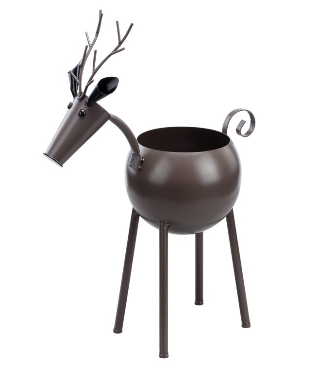 Small Reindeer Legs Planter