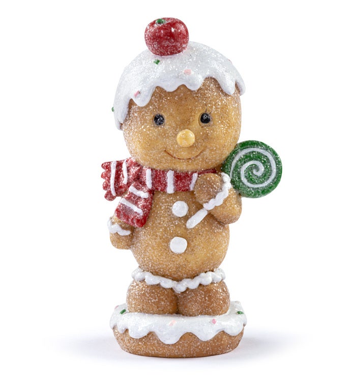 Gingerbread Man with Lollipop