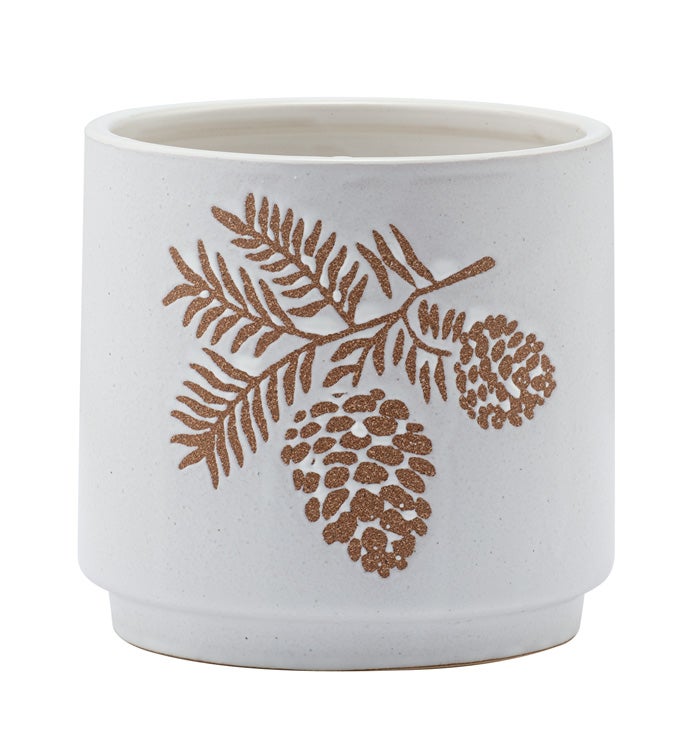 Large Pine Cone Planter