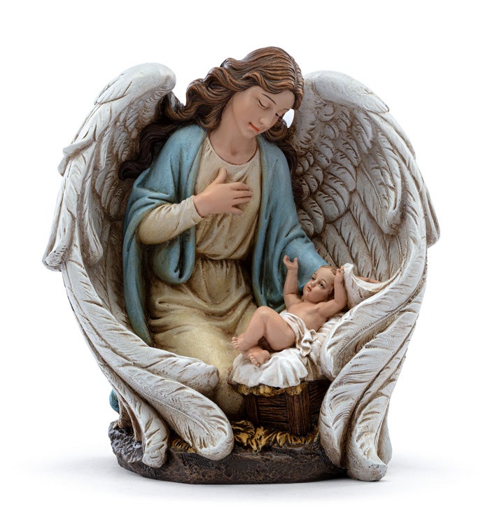 Baby Jesus with Angel