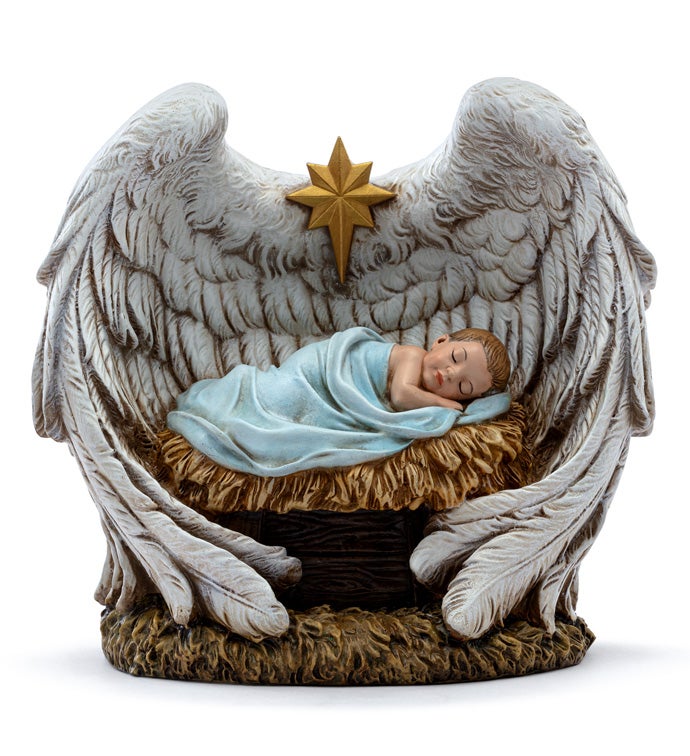Wing with Sleeping Baby Jesus