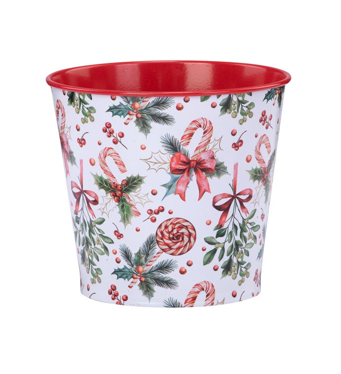 5" Christmas Candy Pot Cover