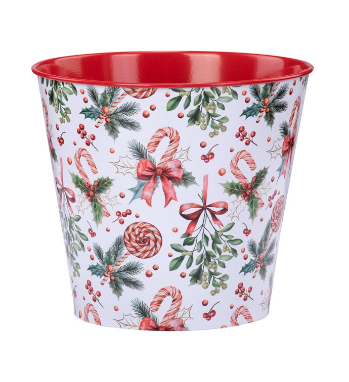6.5" Christmas Candy Pot Cover