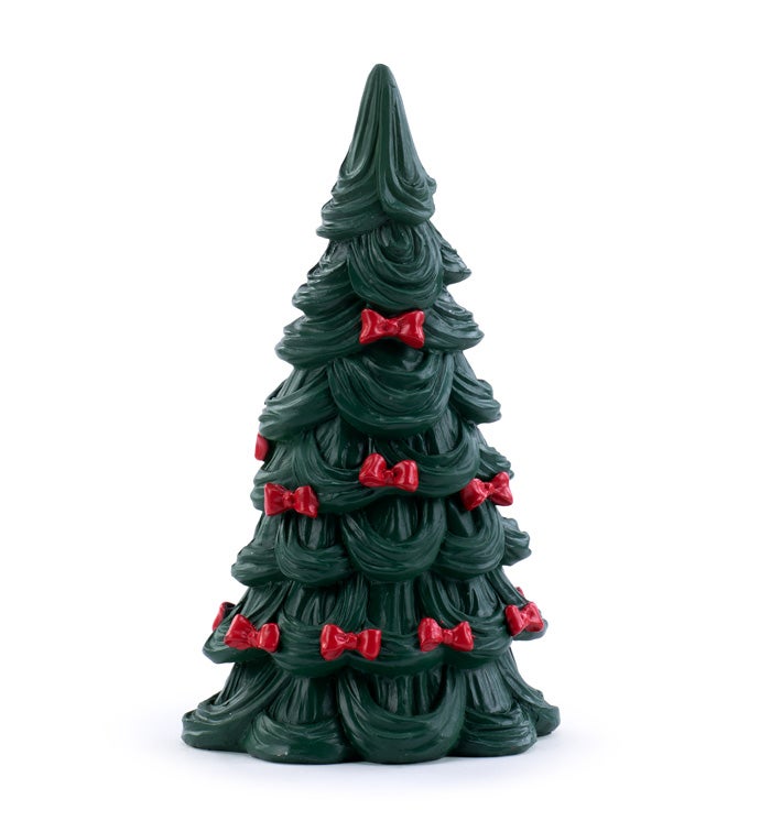 Christmas Tree with Red Bows