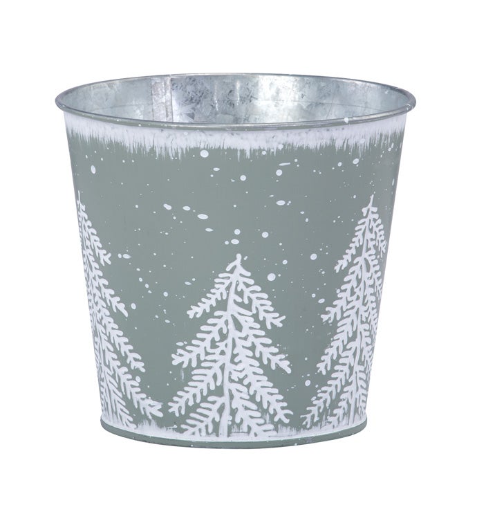 5" Snow Tree Pot Cover