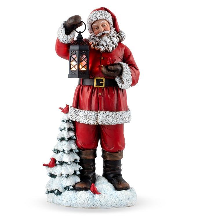 Santa with Lantern