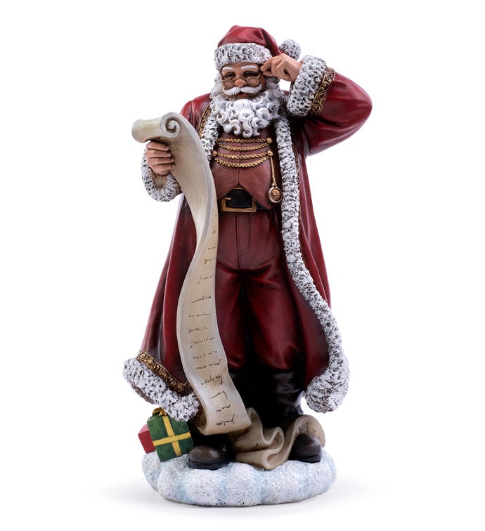 Santa with List