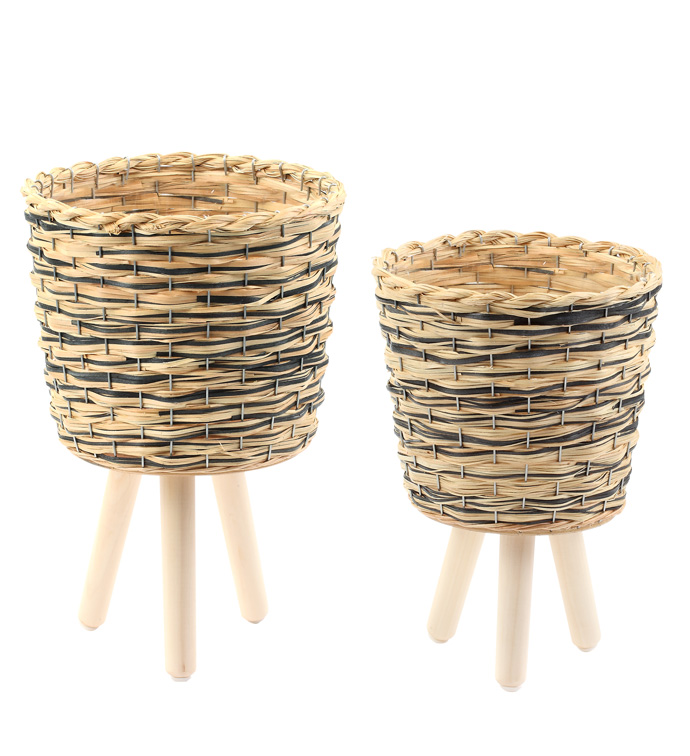 Willow Plant Stand, Set of 2