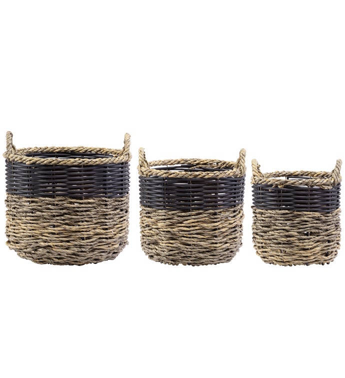 Black Top Tree Cover, Set of 3