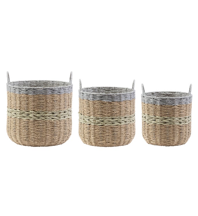 3-Color Scallop Tree Cover, Set of 3