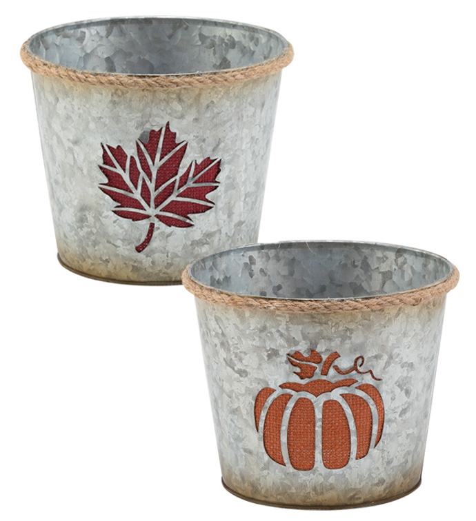 6.5" Cut Out Planter, 2 Assorted