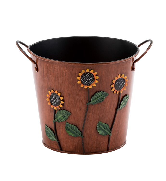 6.5" Sunflower Pot Cover