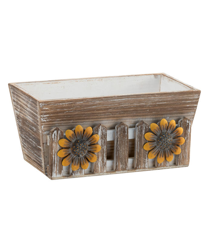 Sunflower Planter Box