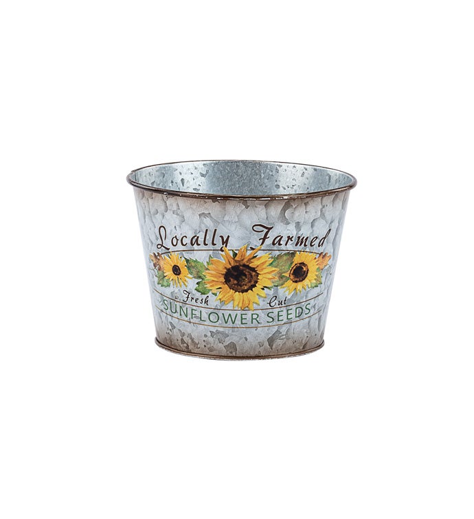 5" Sunflower Decal Pot Cover