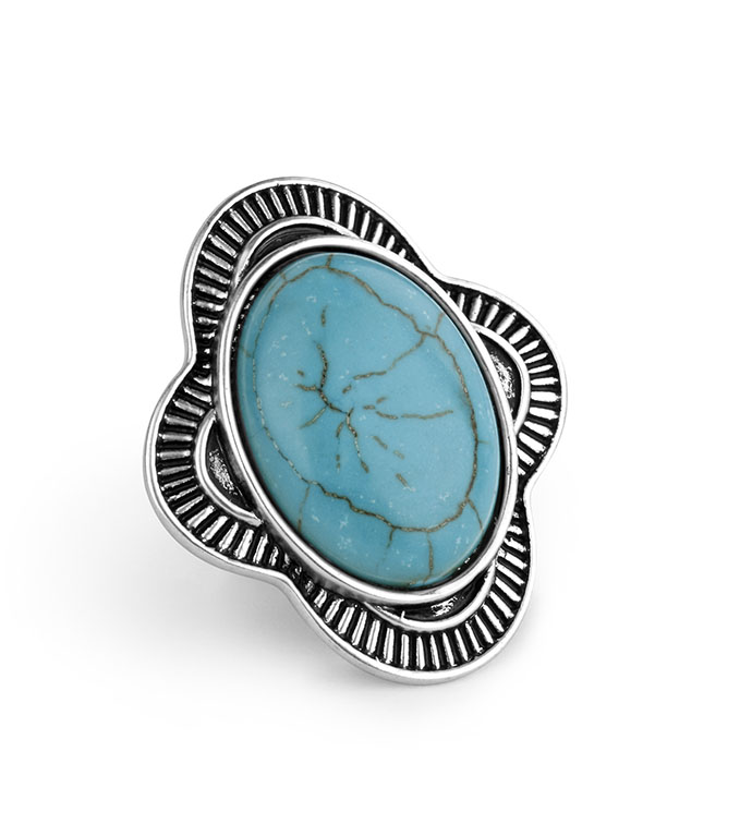 Antique Silver Adjustable Ring