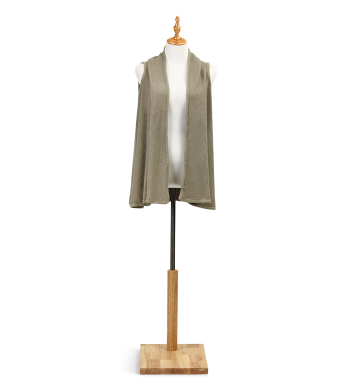 Taupe Swing Vest