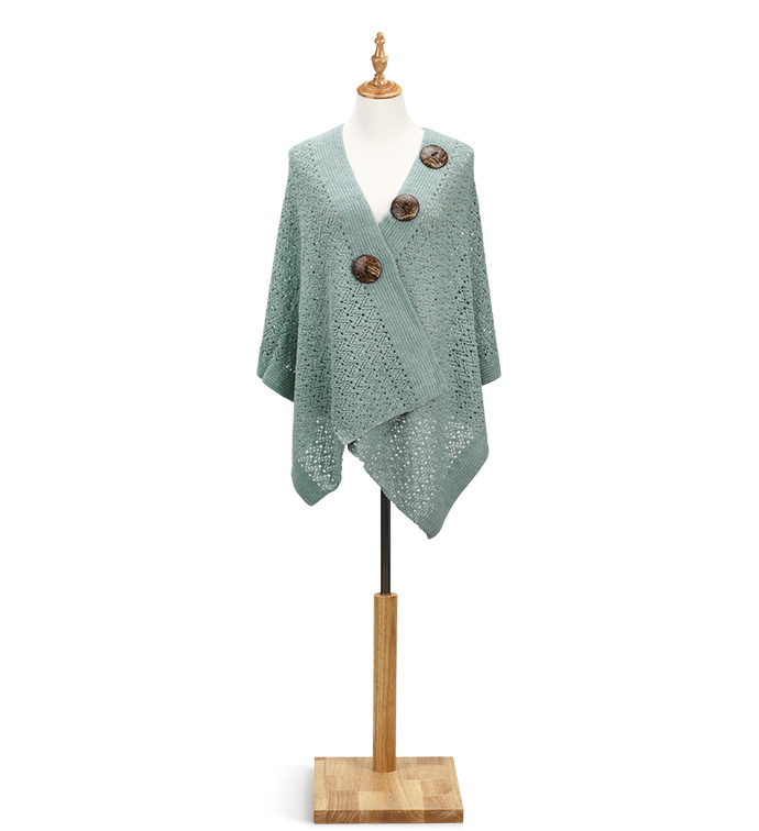Teal Multi Wear Button Wrap