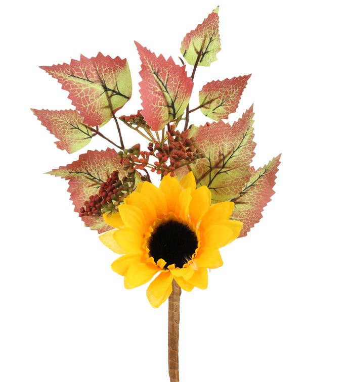 10" Sunflower Berry Pick