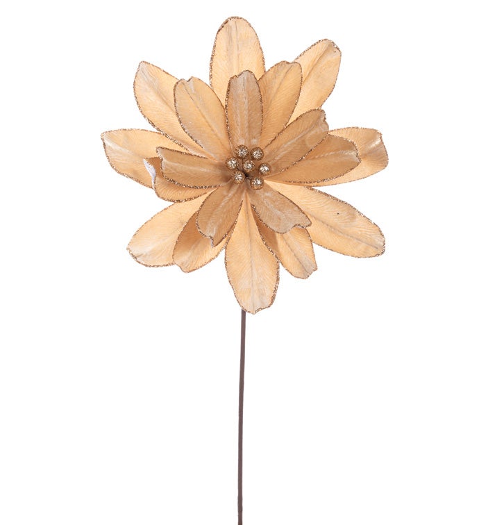 Large Taupe Magnolia