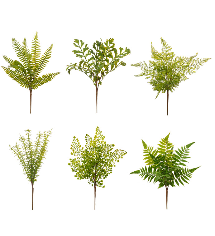 Mixed Foliage  6 Assorted Styles