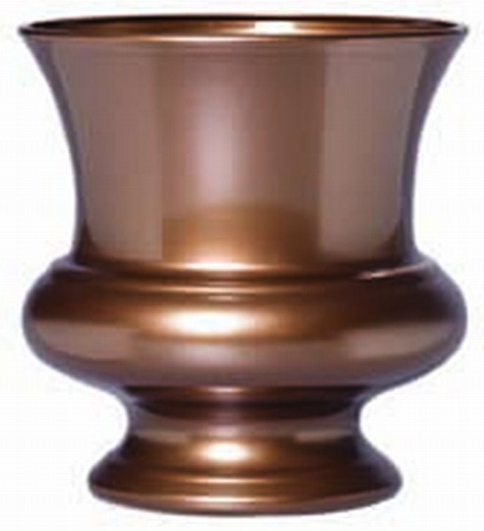 7.75" Designer Urn Antique Brass - Case of 12