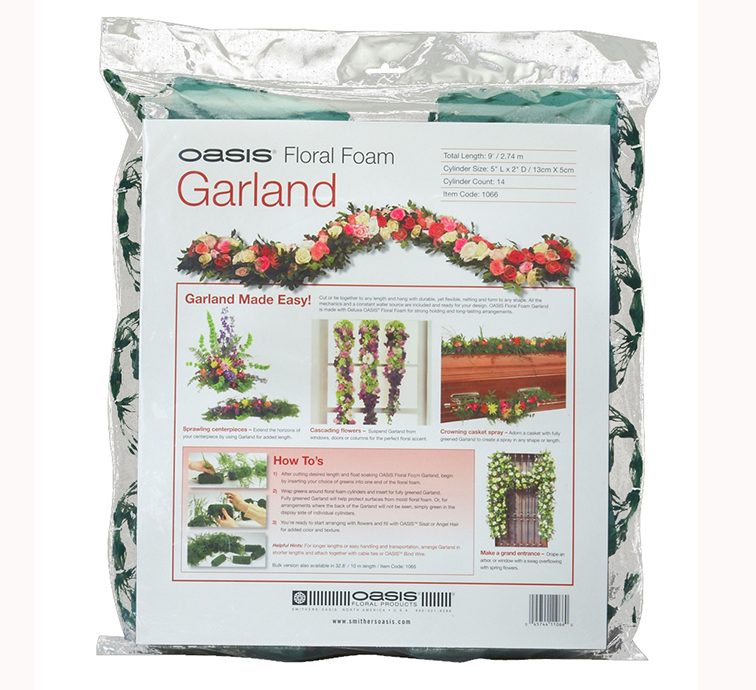 9 Ft OASIS Garland - Case of 4