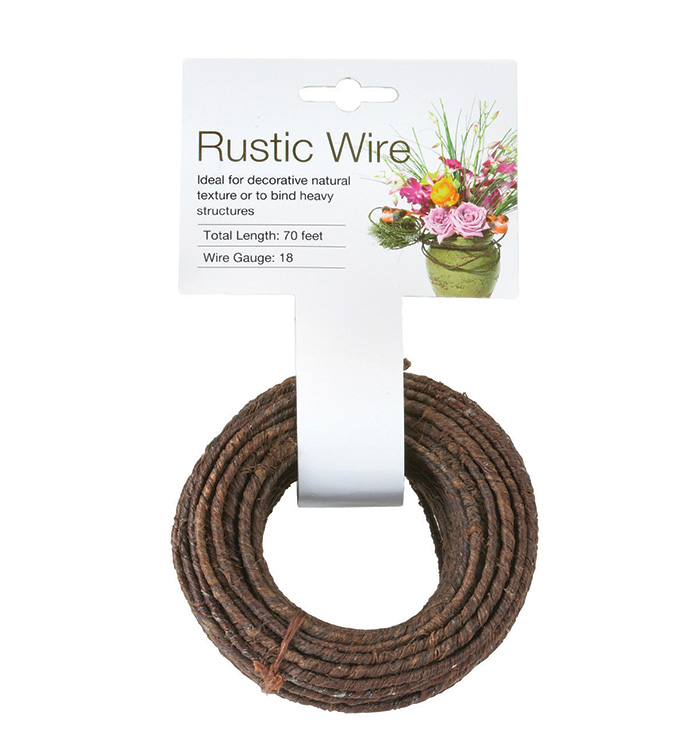 Brown OASIS Rustic Wire - Case of 10
