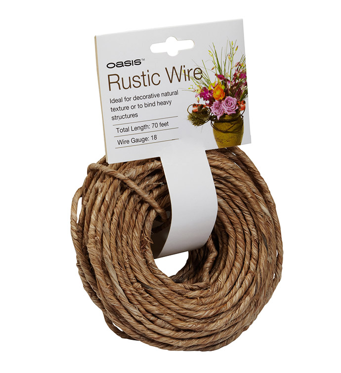 Natural OASIS Rustic Wire - Case of 10