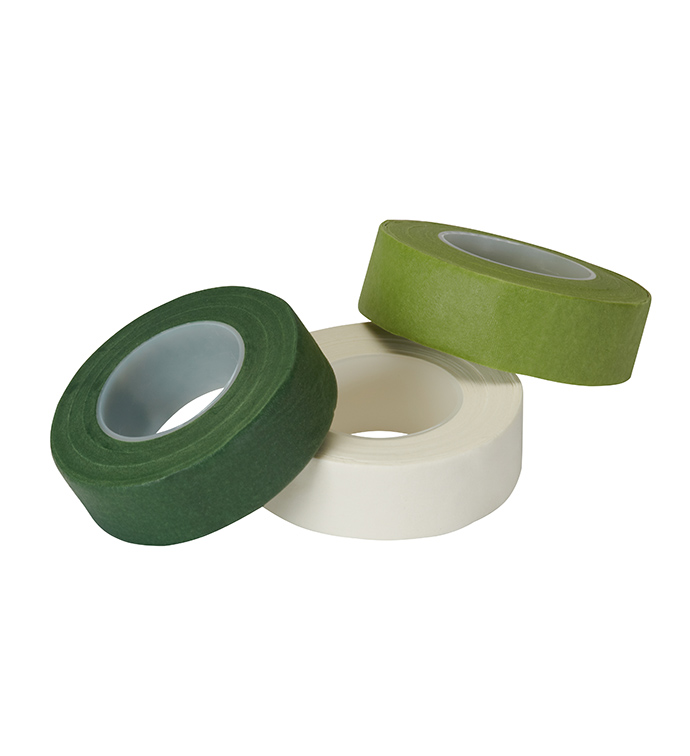 1" Floratape Stem Wrap, Green - Case of 24
