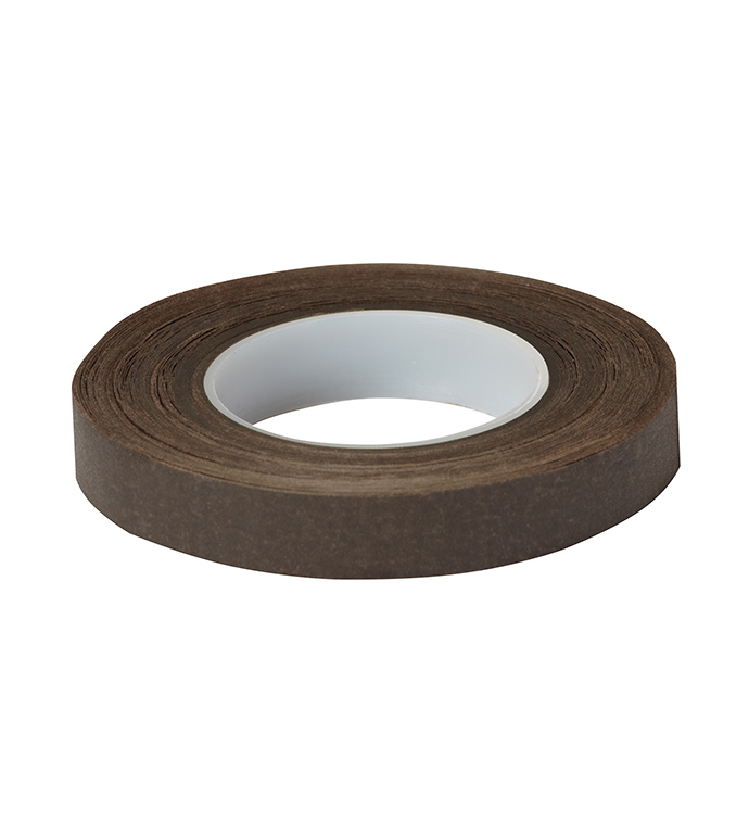 1/2" Floratape Stem Wrap, Brown - Case of 24