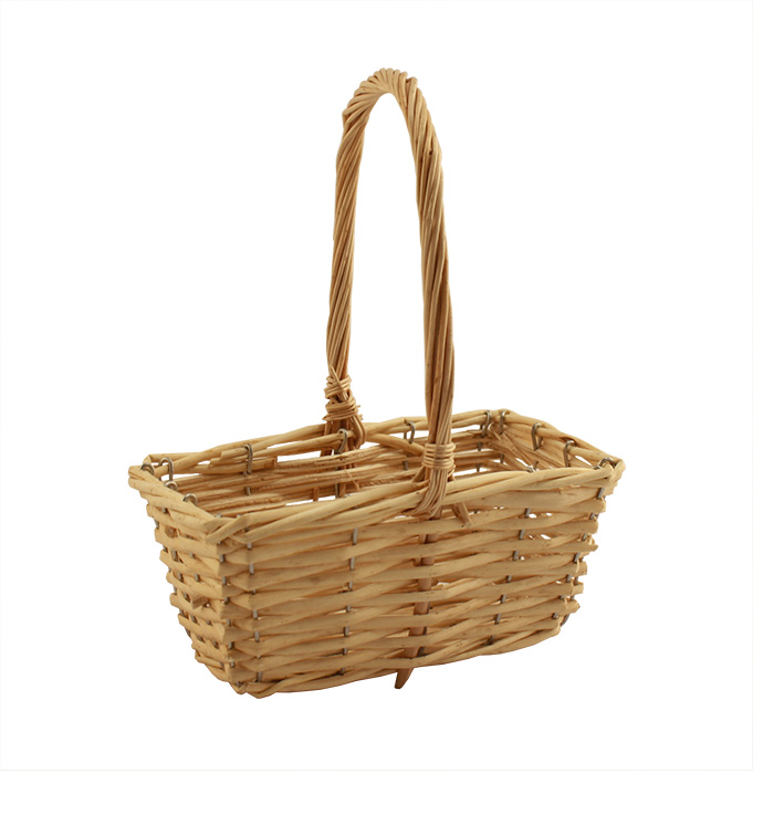 Light Stain Handle Basket - Case of 24
