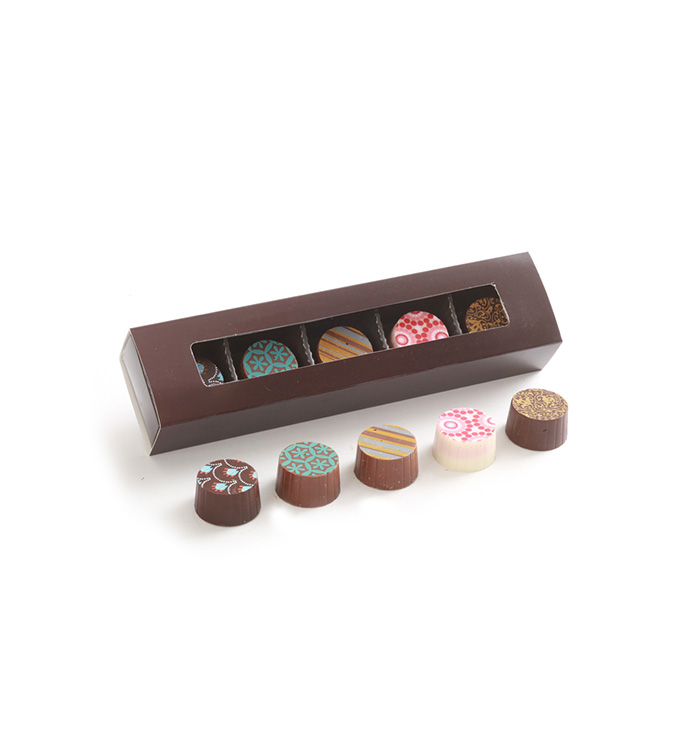 5pc Artisan Truffle Slider Box - Case of 12