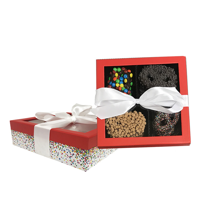 Pretzels with Assorted Toppings - Case of 12