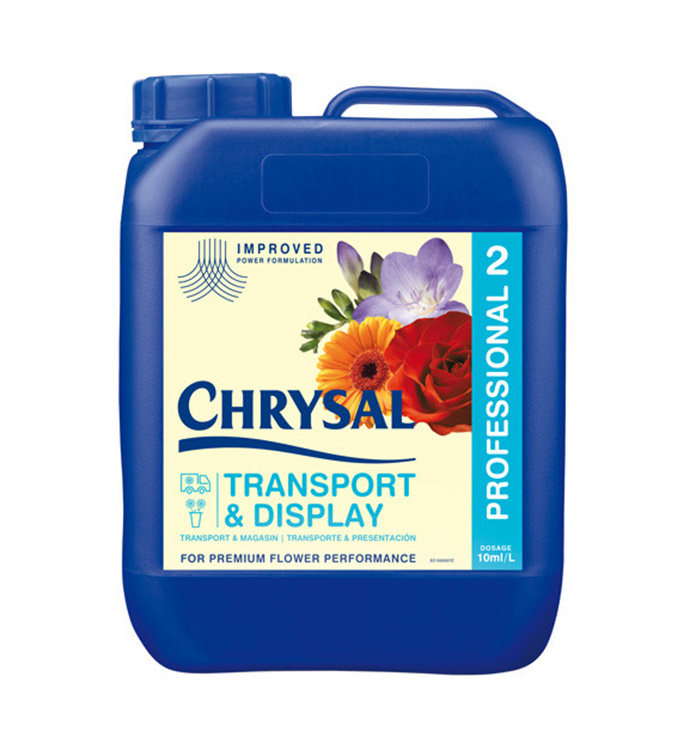 Chrysal Professional #2 Transport and Display Solution 2.5 Gallon - Case of 1