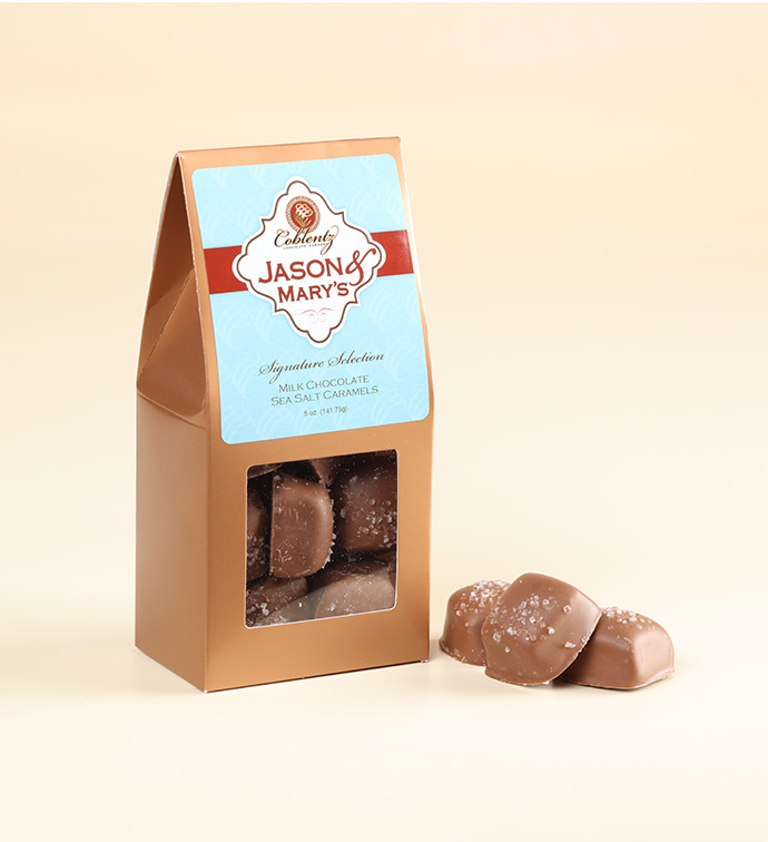 5 oz Sea Salt Caramels - Milk - Case of 18