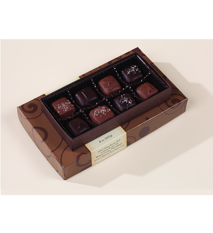 8 oz All Caramels- Milk & Dark - Case of 12