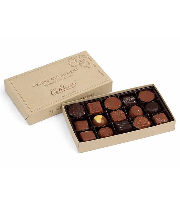 8 oz Deluxe Assortment - Milk & Dark - Case of 12