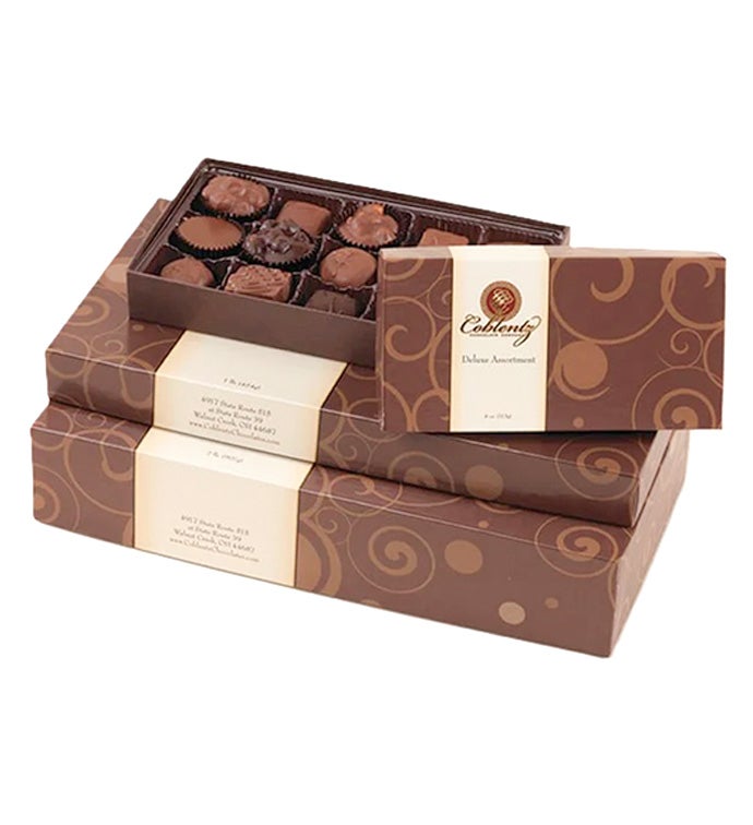 16 oz Deluxe Assortment -  Milk & Dark - Case of 6