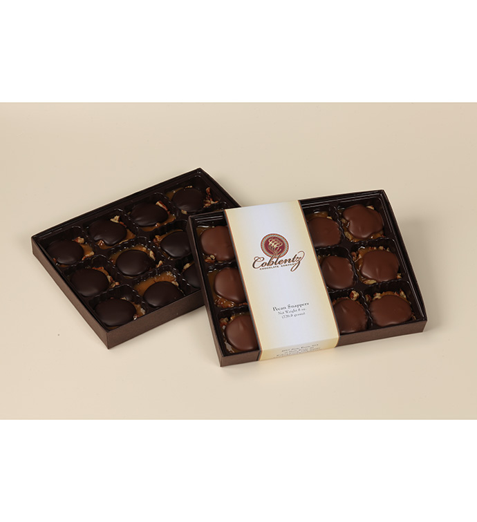 8 oz Pecan Snappers - Milk - Case of 12