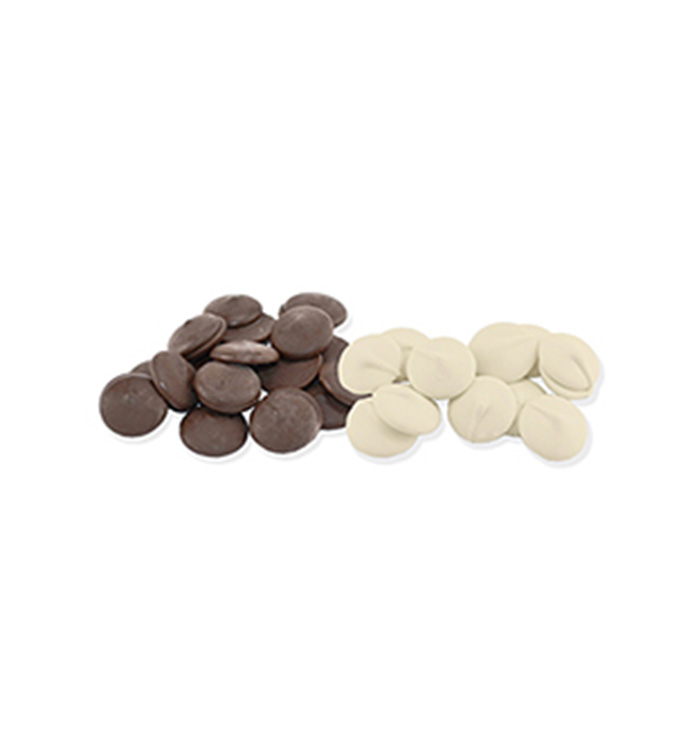 Choc Works Compound Choc-22 lb Milk & 22 lb White